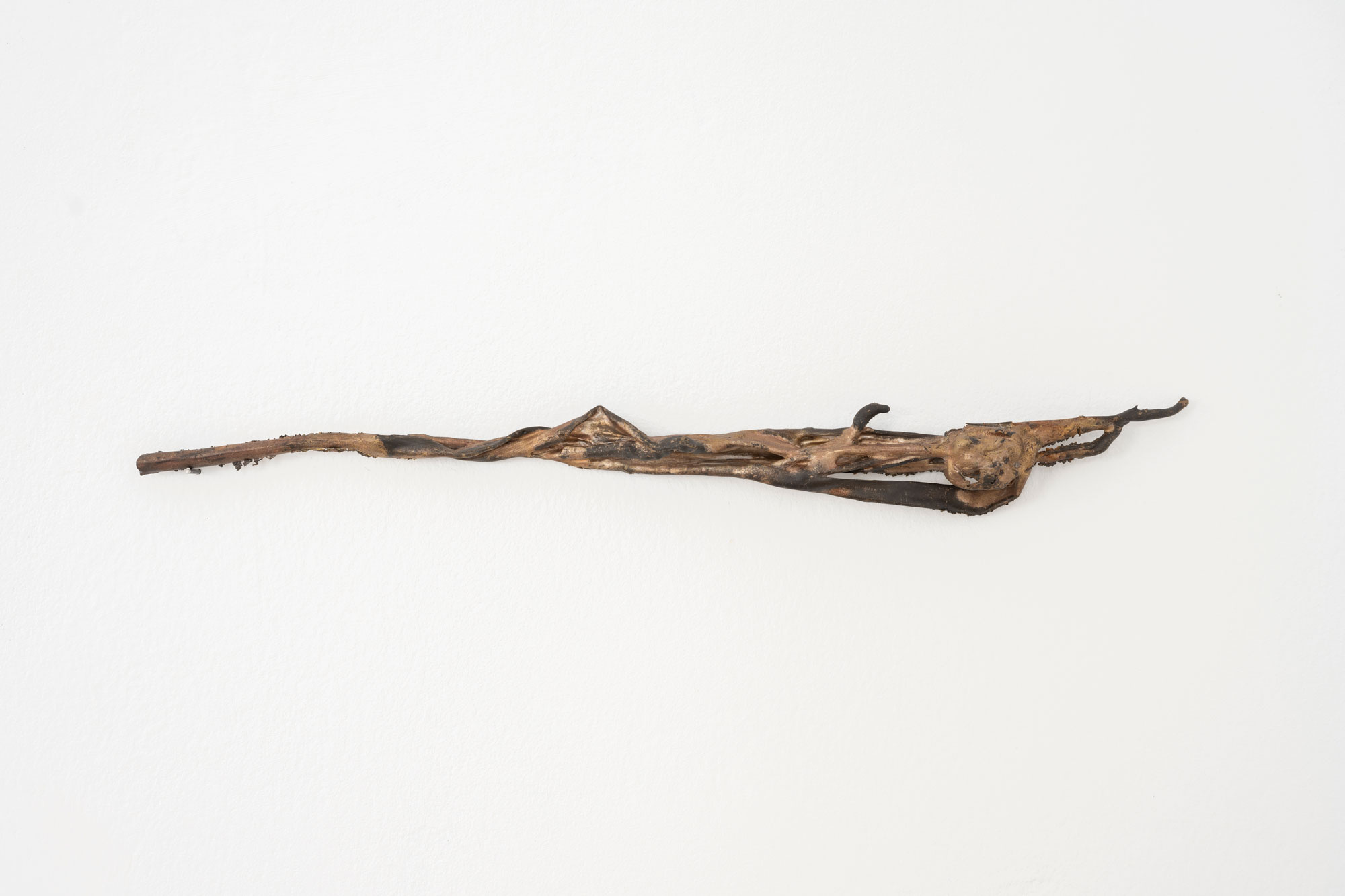 Luka Berchtold - Monday, 2023, 43 × 5 × 3 cm, bronze (c) Matthias Aschauer