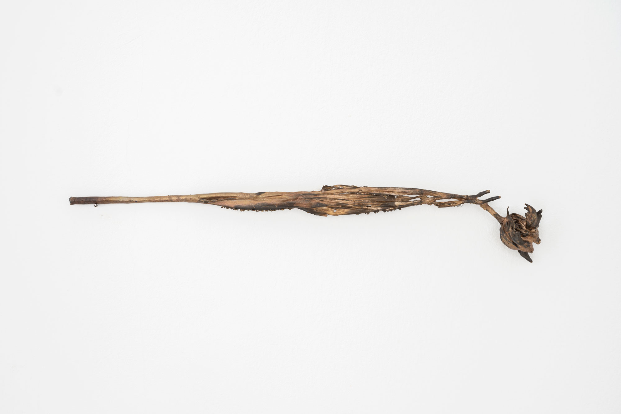 Luka Berchtold - Thursday, 2023, 42 ×  7 × 5 cm, bronze (c) Matthias Aschauer